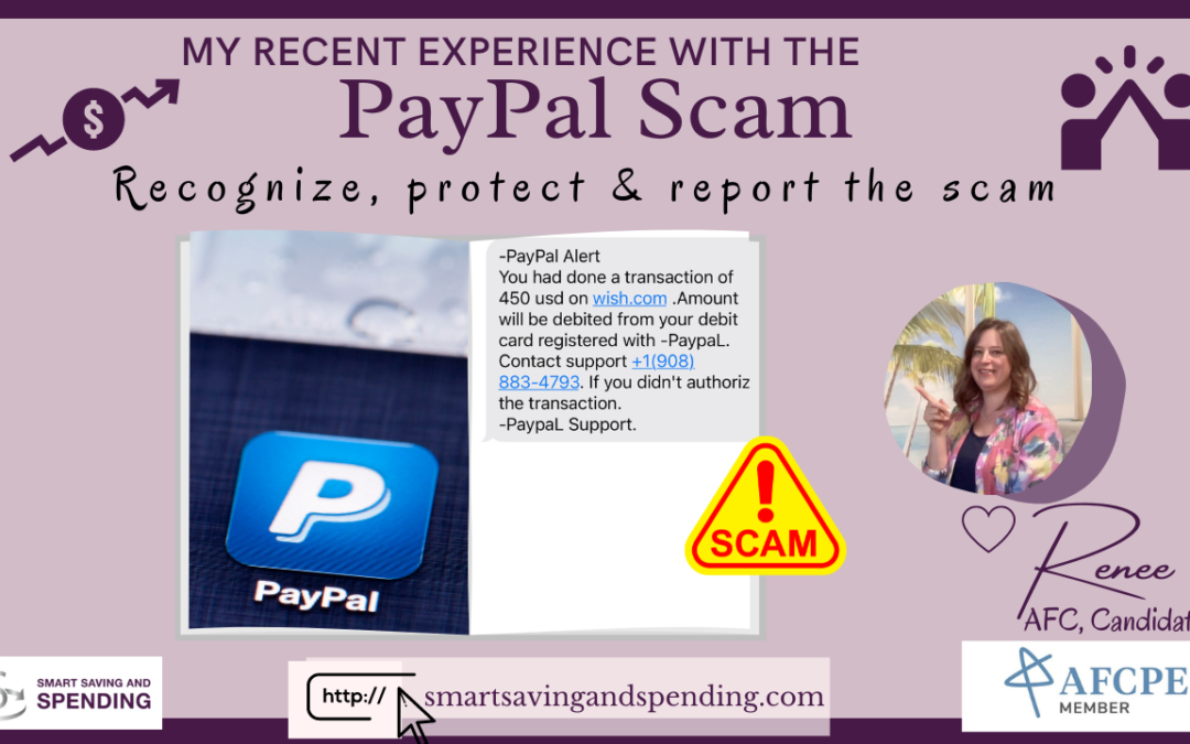 Recent PayPal Scam – Protect yourself, friends & family￼