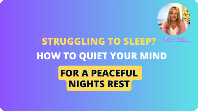 Struggling to sleep? How to quiet your mind for a peaceful nights rest